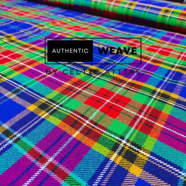 Beattie Clan Tartan Fabric - Image 2