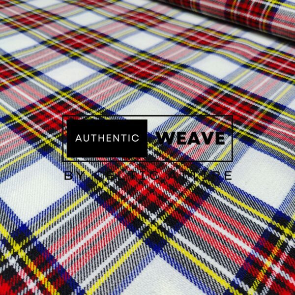 Dress Stewart Tartan Fabric - Image 3