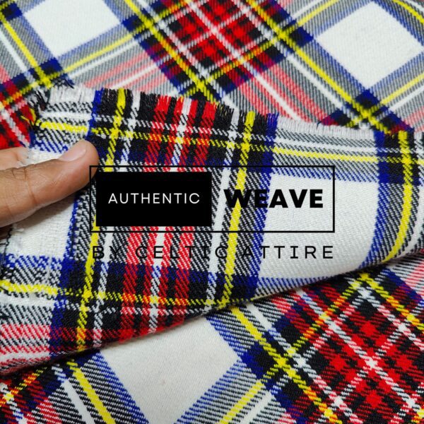 Dress Stewart Tartan Fabric - Image 2