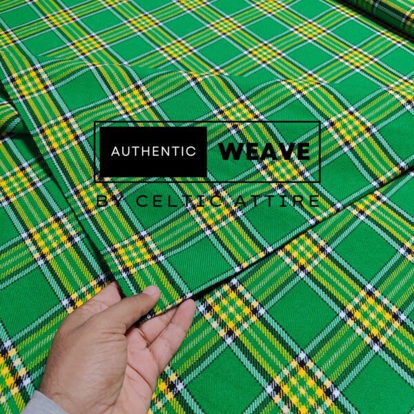 Irish National Tartan Fabric - Image 2