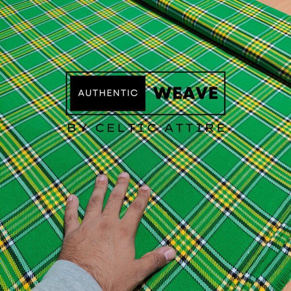 Irish National Tartan Fabric - Image 3