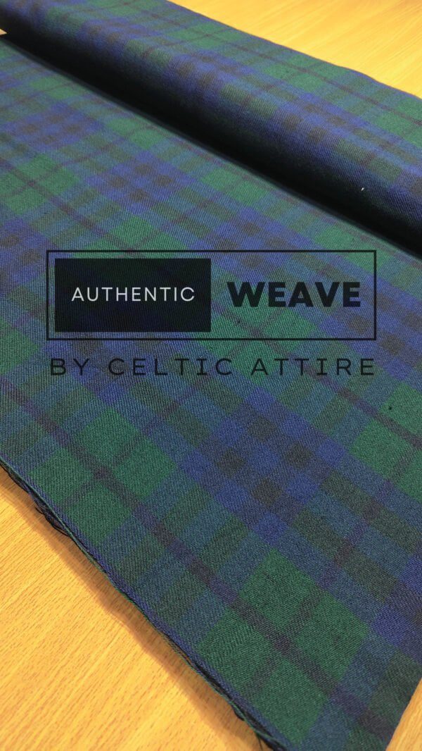 Keith Modern Tartan Fabric - Image 2