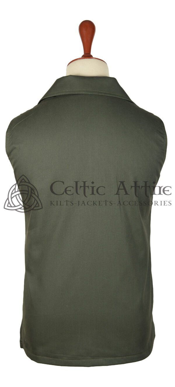 Traditional Scottish Ghillie Jacobite KILT SHIRT 100% Cotton - Image 3