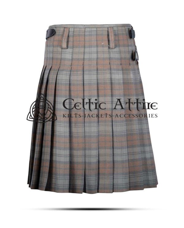 Black Watch Weathered Tartan Kilt - Image 2