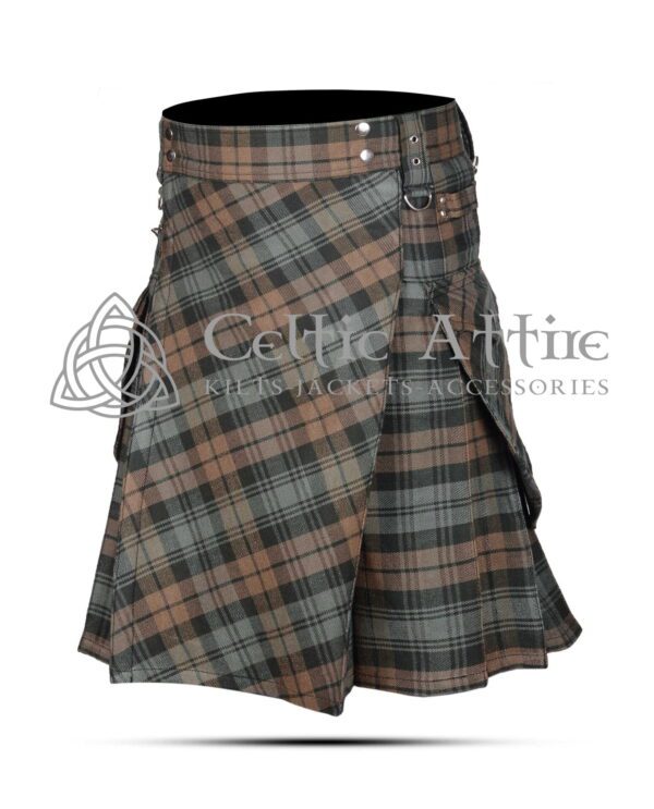 Mackenzie Weathered Cross Apron Utility Kilt - Image 2