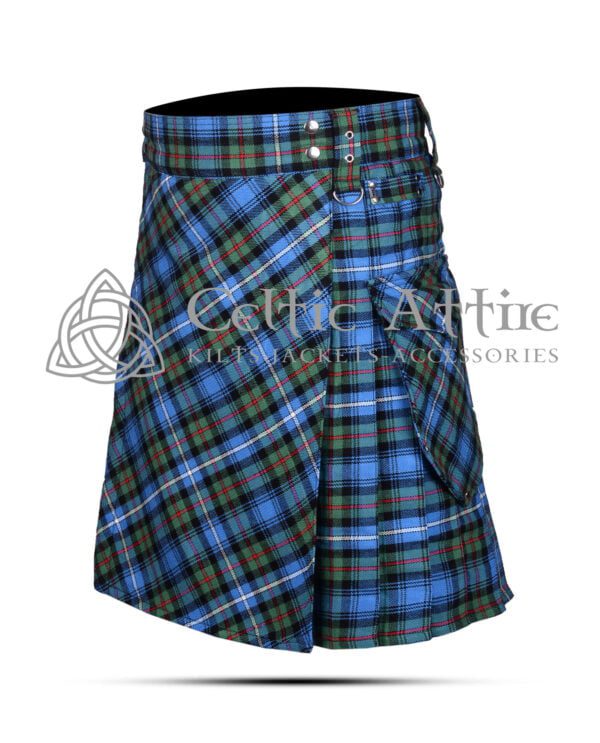 Robertson Hunting Tartan Utility Kilt - Image 2