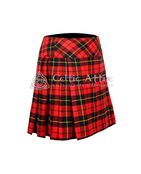 Wallace Tartan Women Knee Length Skirt - Image 2