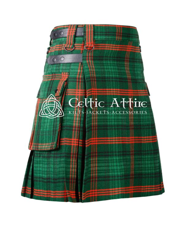 Ross Hunting Modern Tartan Utility Kilt - Image 2