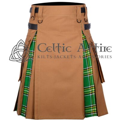 Krew-of-Shamrock-Hybrid-Canvas-Utility-Kilt-Front-View