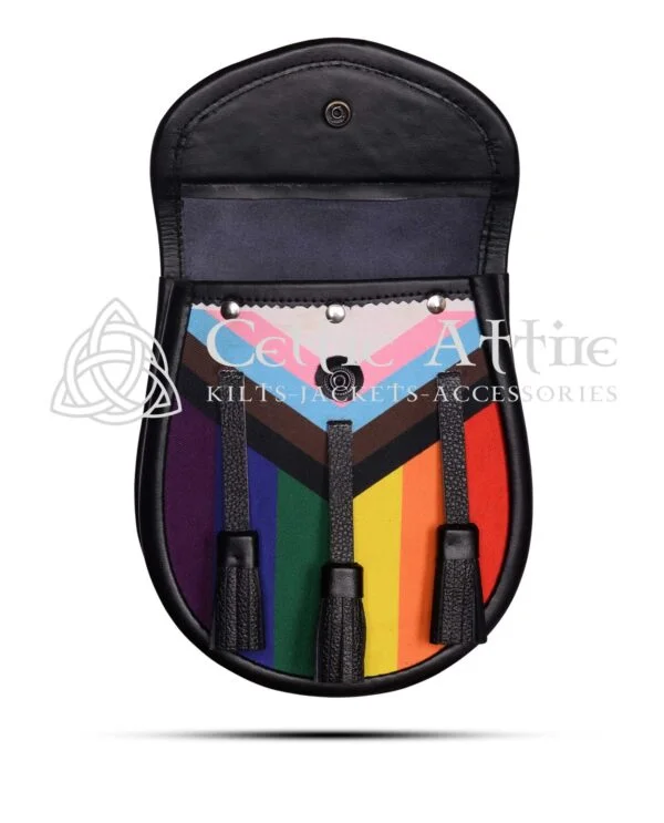 LGBTQ Pride Flag Sporran - Pride Gift Idea - Image 2