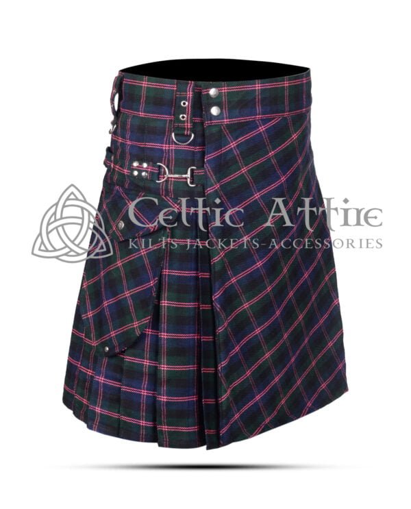 MacThomas Modern Tartan Utility Kilt - Image 3