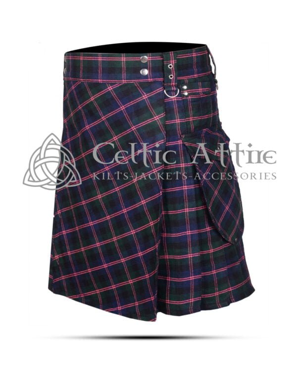 MacThomas Modern Tartan Utility Kilt - Image 2