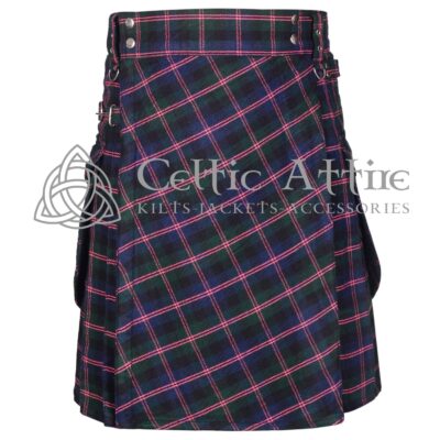 MacThomas Modern Tartan Utility Kilt