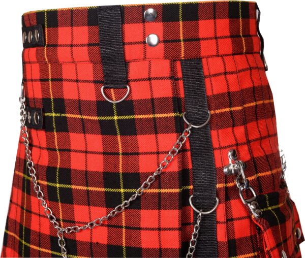 Wallace Tartan Gothic Kilt - Image 4