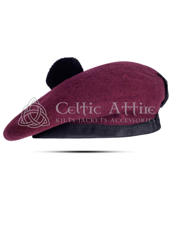 Maroon-Wool-Balmoral-Hat