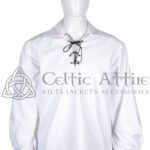 Traditional Scottish Ghillie Jacobite KILT SHIRT 100% Cotton