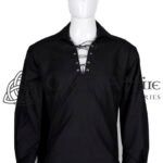 Men's Scottish Black Shirt