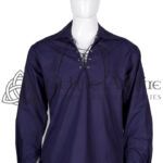 Traditional Scottish Ghillie Jacobite KILT SHIRT 100% Cotton