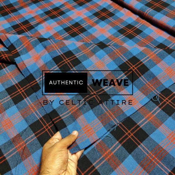 Angus Ancient Tartan Fabric 16 Oz Acrylic Scottish Tartan - Image 3