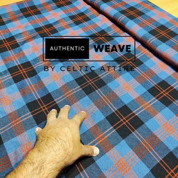 Angus Ancient Tartan Fabric 16 Oz Acrylic Scottish Tartan - Image 5