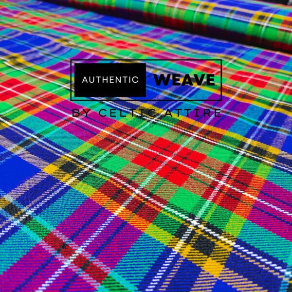 Beattie Clan Tartan Fabric - Image 2