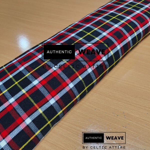 Black DCD Tartan Fabric - Image 4