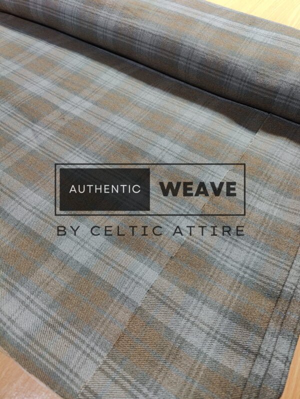 Black Watch Weathered Tartan Fabric - Image 2