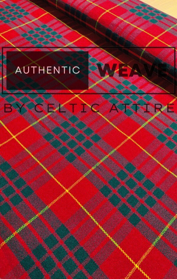 Cameron Red Tartan Fabric