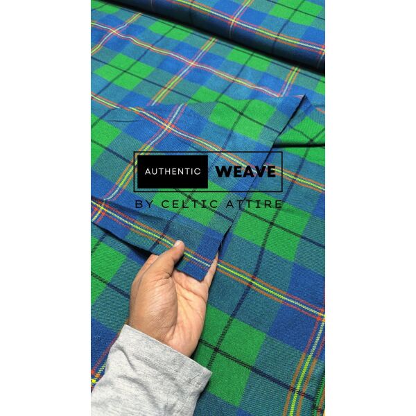 Carmichael Tartan Fabric - Image 2