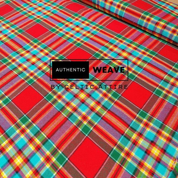 Chattan Ancient Tartan Fabric - Image 3