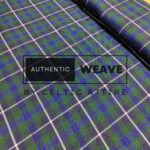 Douglas Blue Tartan Fabric