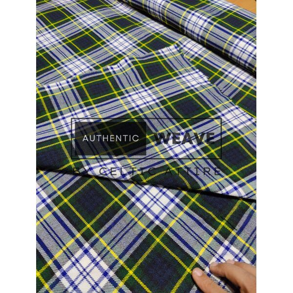 Dress Gordon Tartan Fabric - Image 2