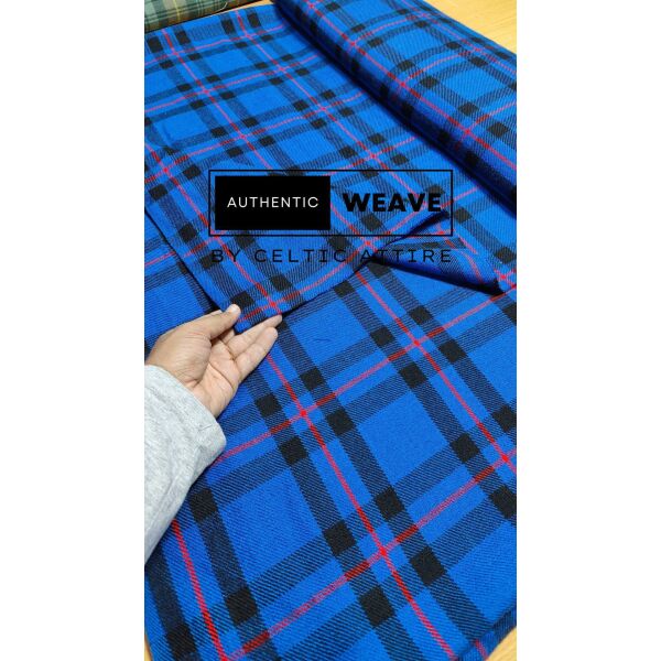 Elliot Modern Tartan Fabric - Image 2