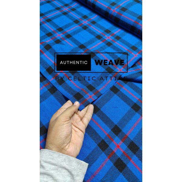 Elliot Modern Tartan Fabric - Image 3