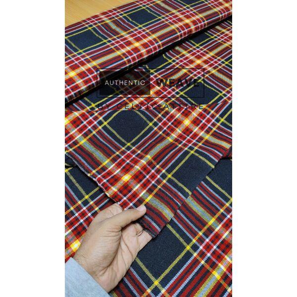 Fire Fighter Tartan Fabric - Image 2