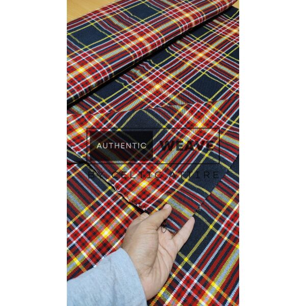 Fire Fighter Tartan Fabric - Image 3