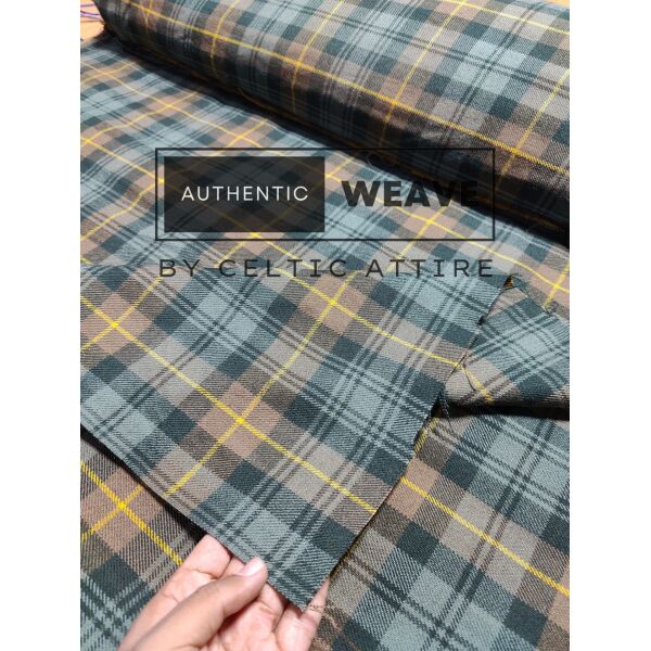 Gordon Weathered Tartan Fabric - Image 3