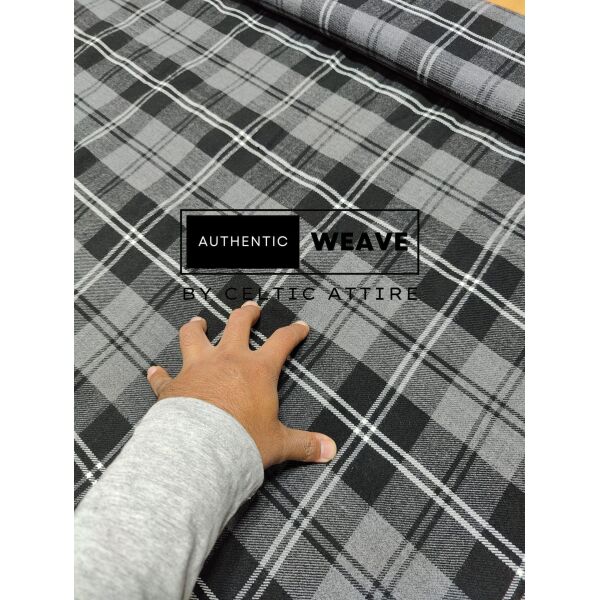 Granite Tartan Fabric - Image 3