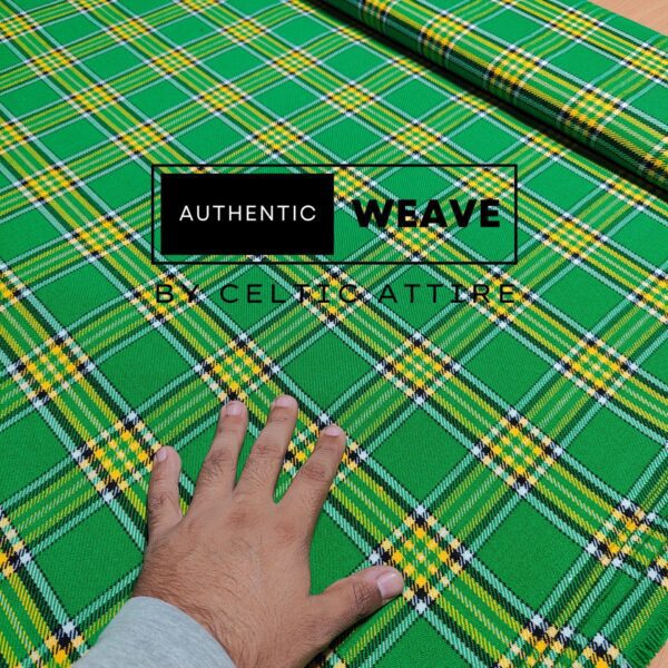 Irish National Tartan Fabric - Image 3