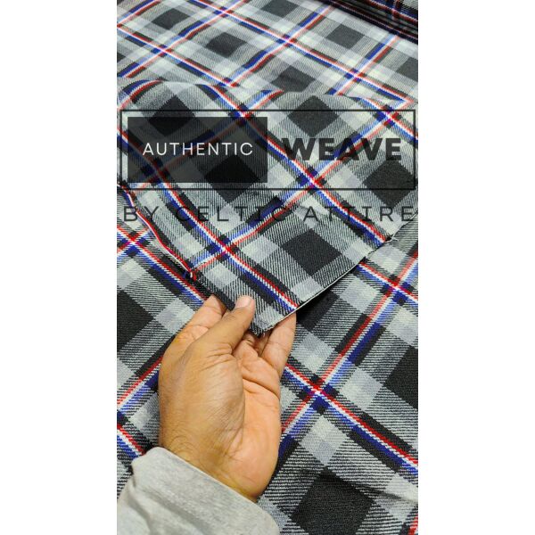 Iron Horse Tartan Fabric - Image 2