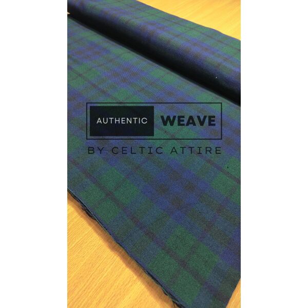 Keith Modern Tartan Fabric - Image 2