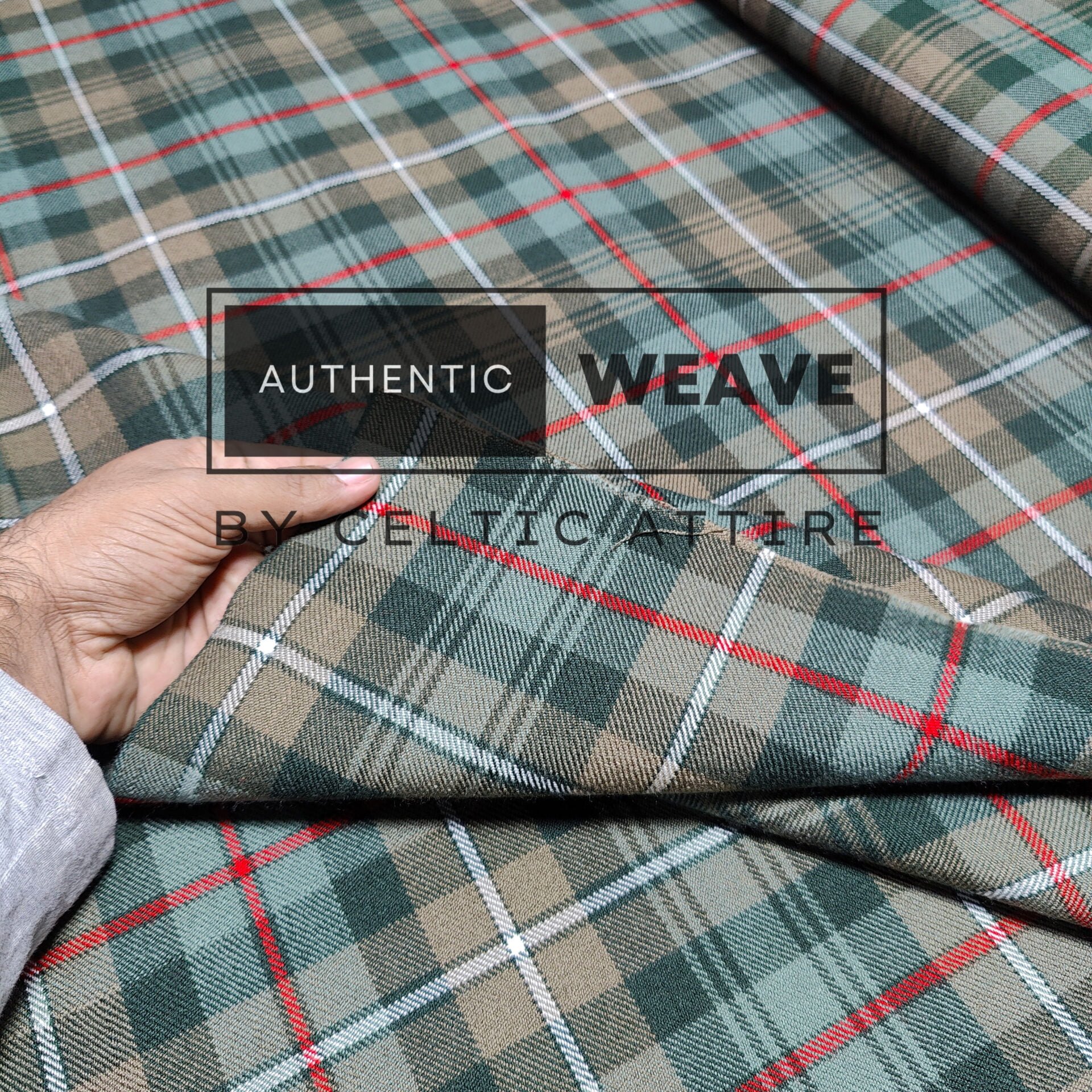 Mackenzie Weathered Tartan Fabric