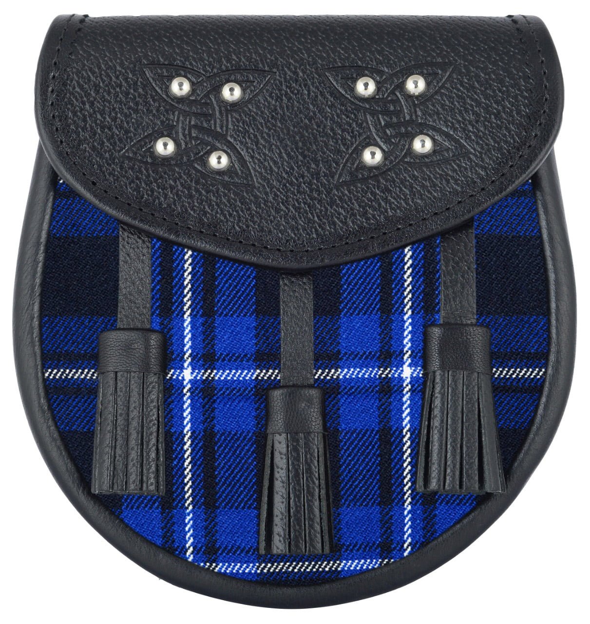 Ramsey Blue Tartan Sporran