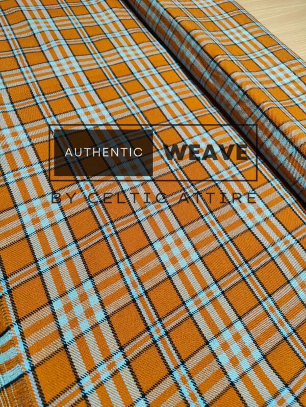 Tennessee Volunteer Tartan Fabric