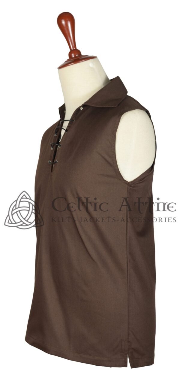 Traditional Scottish Ghillie Jacobite KILT SHIRT 100% Cotton - Image 2