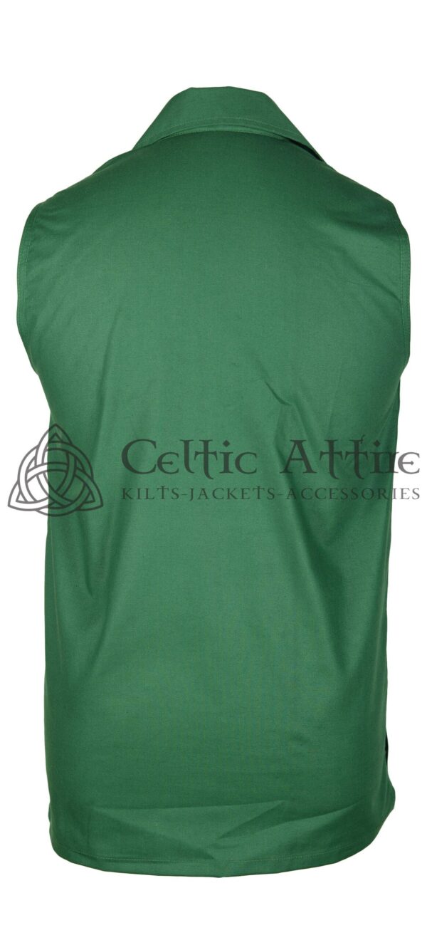 Traditional Scottish Ghillie Jacobite KILT SHIRT 100% Cotton - Image 3