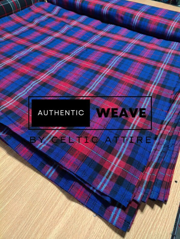 Welsh Tartan Fabric - Image 2