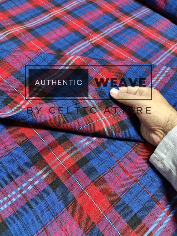 Welsh Tartan Fabric - Image 3