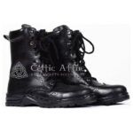 Leather Black Kilt Shoes