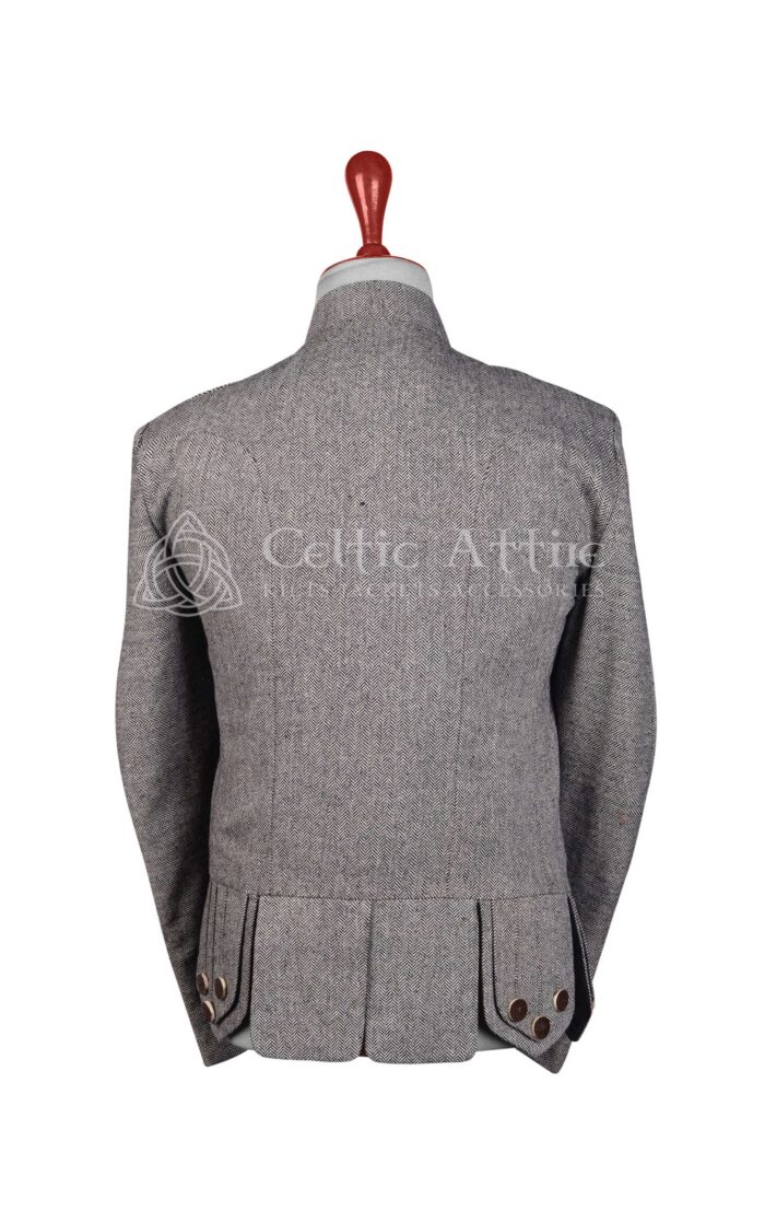 Gray Tweed Scottish Crail Jacket